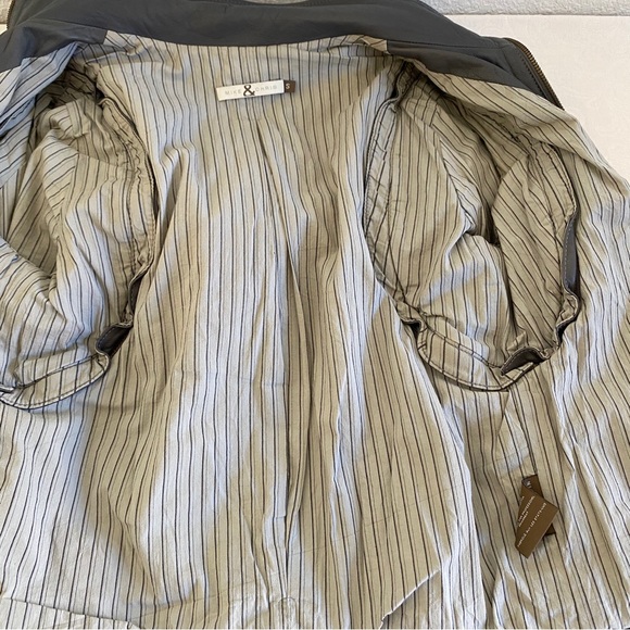 mike & chris leather hoodie jacket - Picture 10 of 10